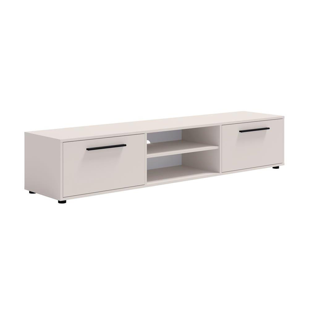 Szafka RTV 190 cm dwudrzwiowa Molfetta MX10 cashmere