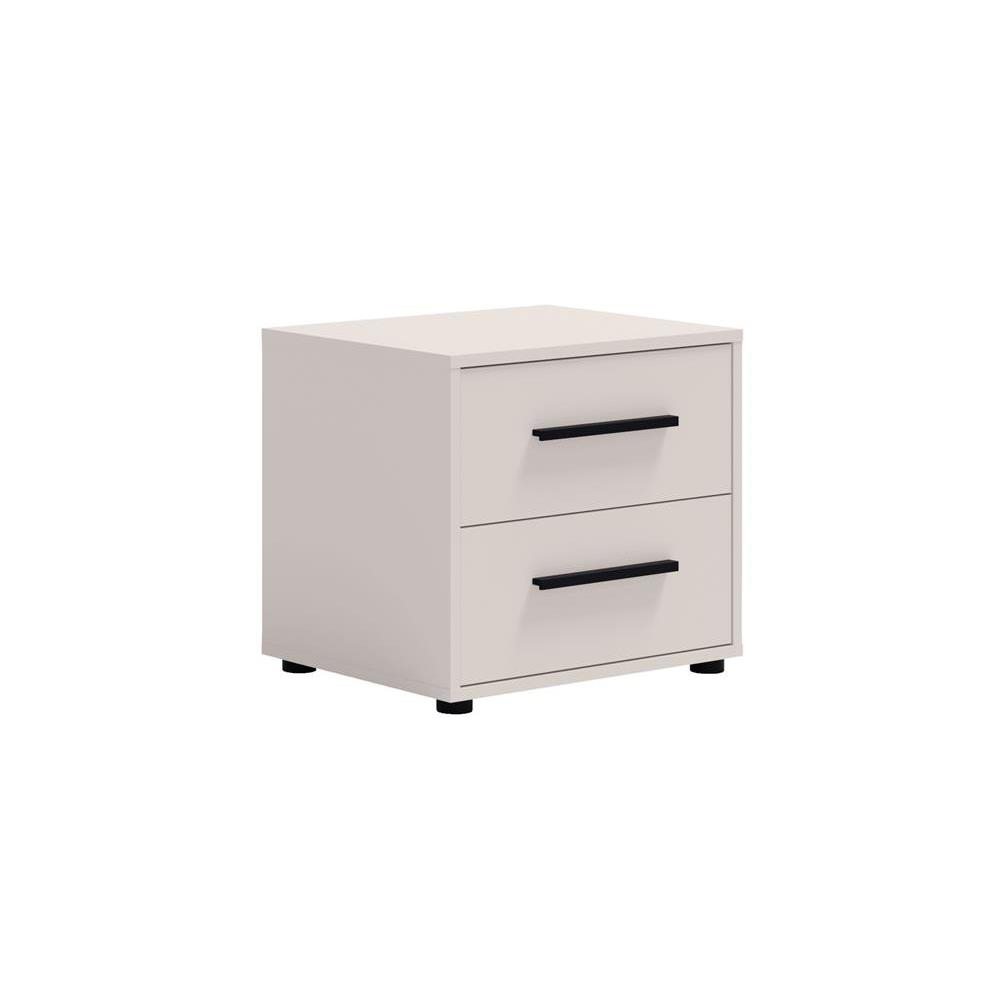 Stolik nocny 51,2 cm z szufladami Molfetta MX11 cashmere