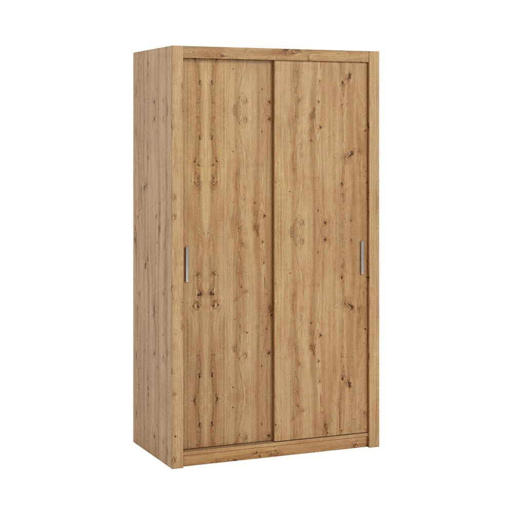 Szafa przesuwna 120 cm Brasil B07 dąb artisan