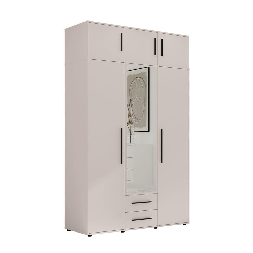 Szafa z nadstawką 150 cm Molfetta MX14 cashmere