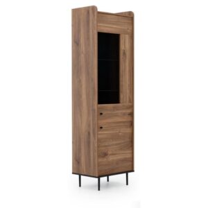 Witryna 60 cm dwudrzwiowa Vegas VS09 brandy castello