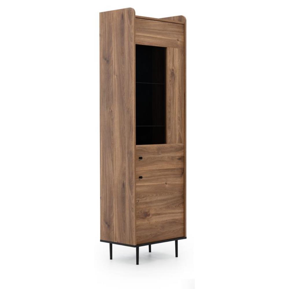 Witryna 60 cm dwudrzwiowa Vegas VS09 brandy castello