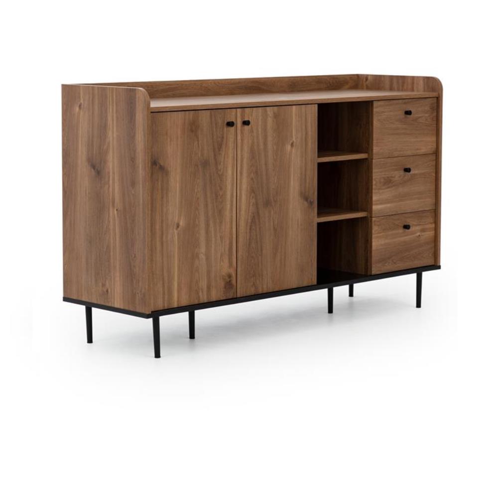 Komoda 150 cm dwudrzwiowa z szufladami Vegas VS01 brandy castello