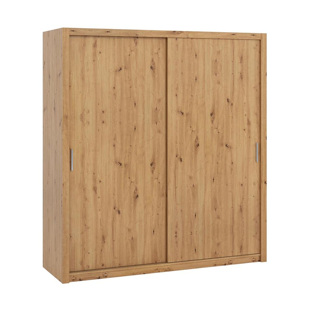 Szafa przesuwna 200 cm Brasil B13 dąb artisan