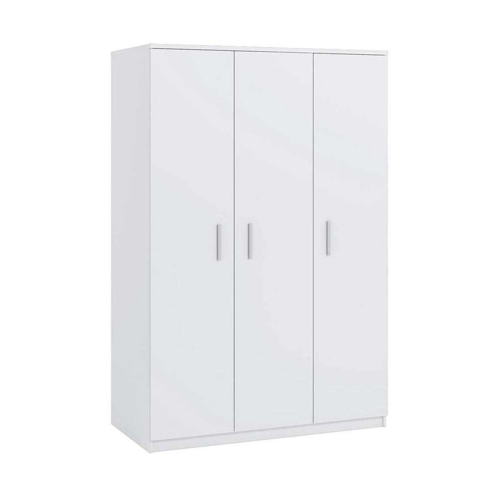 Szafa trzydrzwiowa 135 cm Brasil B06 biały mat