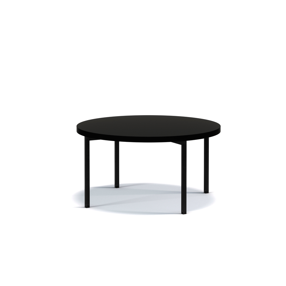 Ława 80 cm Silvia SM03 czarny mat