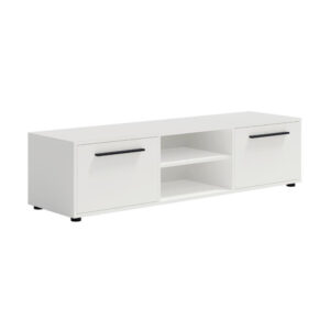 Szafka RTV 150 cm dwudrzwiowa Molfetta MX09 biały mat